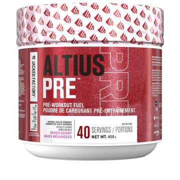 ALTIUS Pre-Workout Supplement - Naturally Sweetened - Clinically Dosed Powerhouse Jacked Factory Au supplements