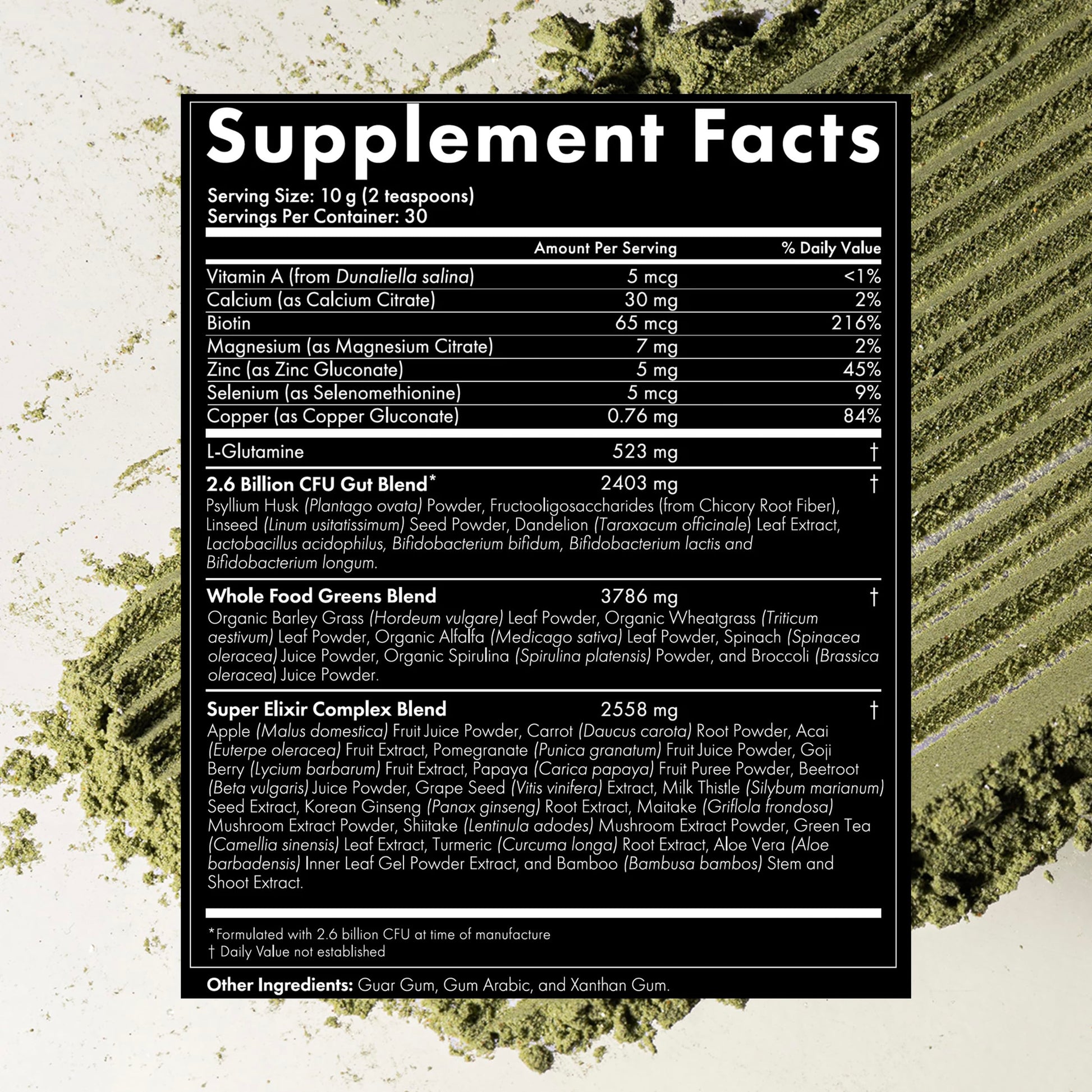 WelleCo The Super Elixir, Daily Greens Powder with Probiotics, Superfoods & Whole Foods, Unflavored Drink Mix for Gut Health, Immunity, Energy, Skin & Hair, 10.5oz Jar WelleCo Au supplements