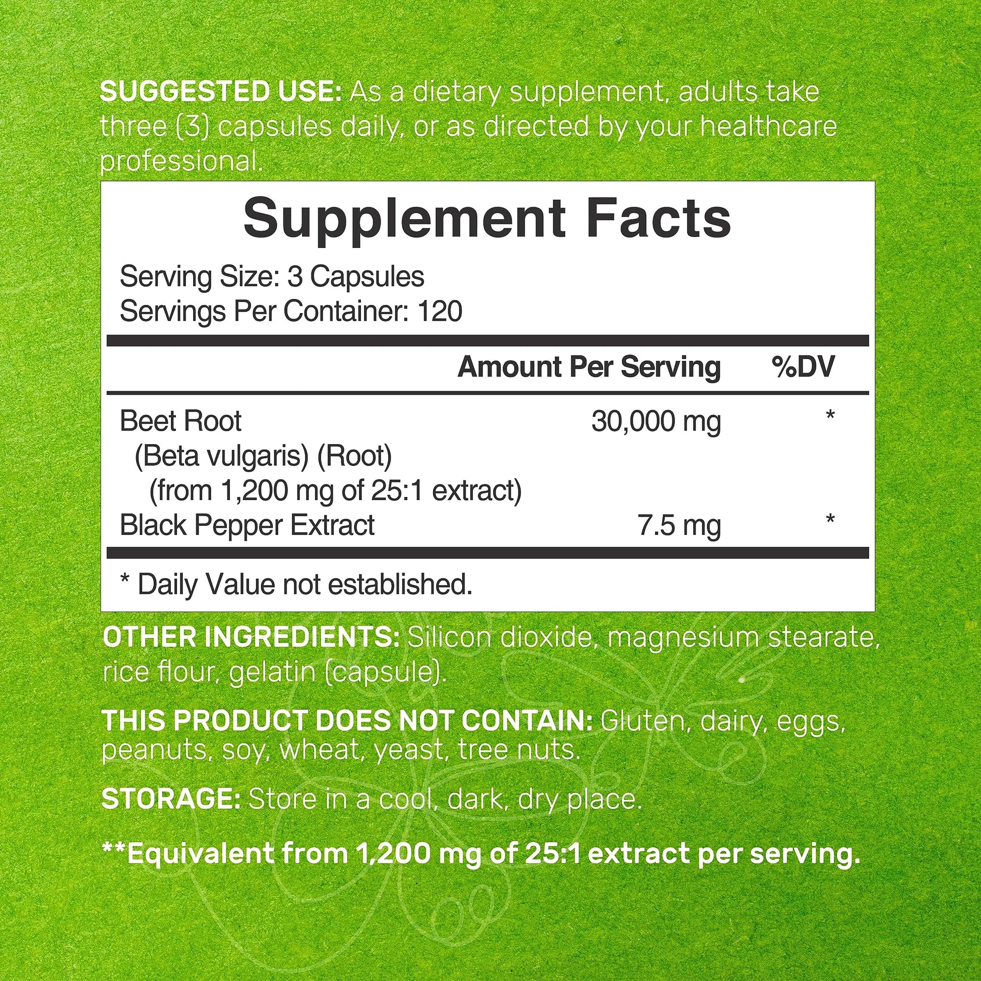 Two Pack Beet Root Capsules 30000mg Per Serving, 720 Counts | with Black Pepper Extract Eagleshine Vitamins Au supplements
