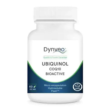 Coenzyme Q10 Ubiquinol 100 mg Activée et hydrosoluble 60 gélules DYNVEO DYNVEO Au supplements