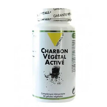Charbon végétal activé 60 gélules VIT'ALL+ VIT'ALL+ Au supplements