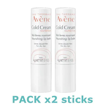 Pack of 2 Cold Cream Nourishing lip balm - AVENE AVENE Au supplements